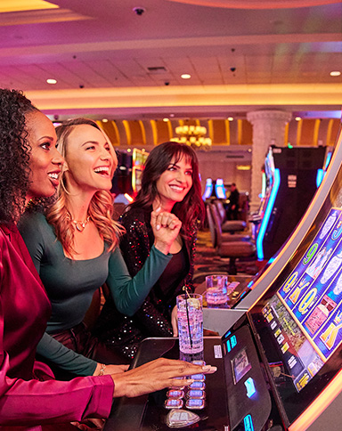 Casino tables at an event